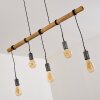 GALENA Pendant Light brown, grey, 5-light sources
