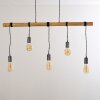 GALENA Pendant Light brown, grey, 5-light sources