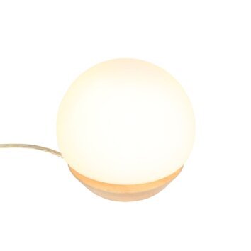 Steinhauer Ancilla Table lamp LED Light wood, 1-light source