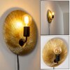 Calcasieu Wall Light black-gold, 1-light source