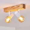 Barbengo Ceiling Light Light wood, white, 2-light sources