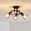 Baripada Ceiling Light black, 3-light sources