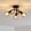 Baripada Ceiling Light black, 3-light sources