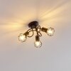 Baripada Ceiling Light black, 3-light sources