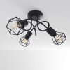 Baripada Ceiling Light black, 3-light sources