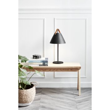 Design For The People by Nordlux STRAP Table Lamp black, 1-light source