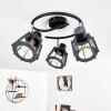 RIETI Ceiling Light black, 3-light sources