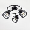 RIETI Ceiling Light black, 3-light sources