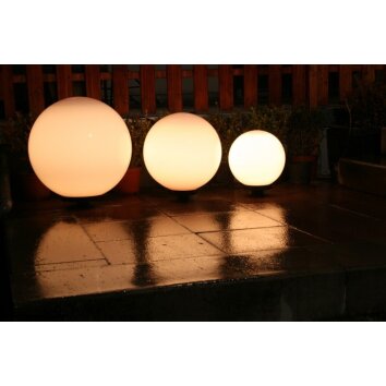 Dapo globe light set 30,40,50cm white, 3-light sources