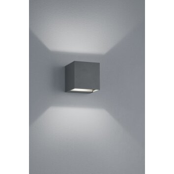 Trio ADAJA Outdoor Wall Light LED anthracite, 2-light sources