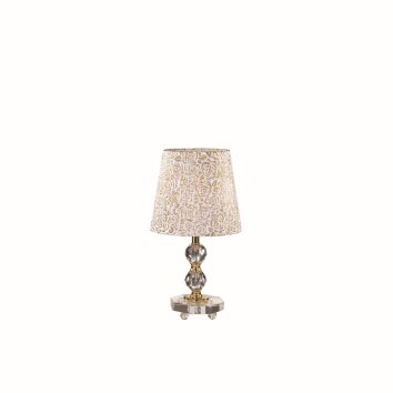 Ideal Lux QUEEN Table Lamp gold, transparent, clear, 1-light source