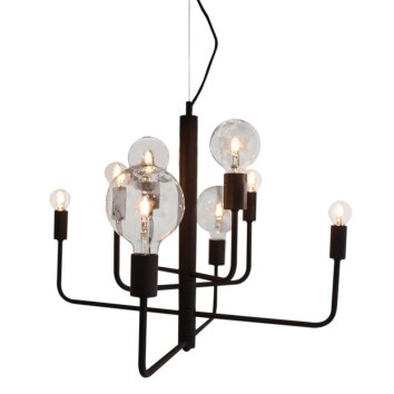 Pendant Light By Rydens Random black, 8-light sources
