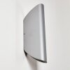 GATUNGA Outdoor Wall Light LED silver, 2-light sources