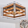 Mallard Ceiling Light silver, 4-light sources