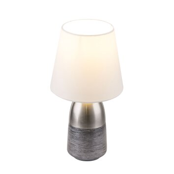Globo EUGEN Table Lamp matt nickel, 1-light source