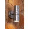 Konstsmide MODENA wall light grey, 2-light sources