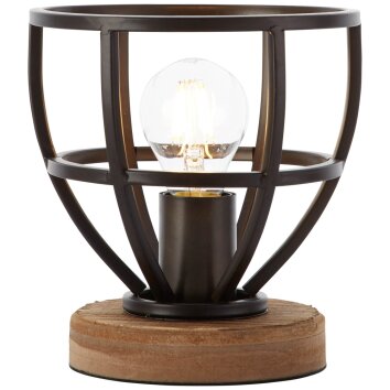 Brilliant Matrix Table Lamp black, 1-light source