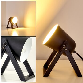 Novilly Table Lamp black, 1-light source