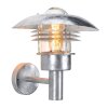 KS Verlichting Riga Wall Light stainless steel, 1-light source
