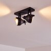 RAHWAY Ceiling Light black, 2-light sources
