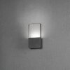 Konstsmide MATERA Outdoor Wall Light LED black, 1-light source