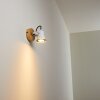 Skodsbol Wall Light brown, white, 1-light source