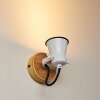 Skodsbol Wall Light brown, white, 1-light source