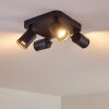 Kullaberg Ceiling Light black, 4-light sources