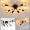 Baripada Ceiling Light black, 6-light sources