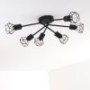 Baripada Ceiling Light black, 6-light sources