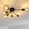 Baripada Ceiling Light black, 6-light sources