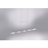 Paul Neuhaus NELE pendant light LED stainless steel, 5-light sources