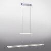 Paul Neuhaus NELE pendant light LED stainless steel, 5-light sources