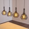 WALTERSWALD Pendant Light black, 4-light sources