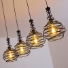 WALTERSWALD Pendant Light black, 4-light sources