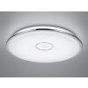 Trio OSAKA ceiling light LED chrome, 1-light source, Remote control