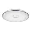 Trio OSAKA ceiling light LED chrome, 1-light source, Remote control