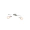 Globo ceiling spotlight chrome, 2-light sources