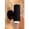 Konstsmide MODENA wall light black, 2-light sources