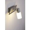 Trio 8214 wall light LED aluminium, chrome, stainless steel, 1-light source