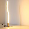 Leuchten-Direkt Wave table lamp LED stainless steel, 1-light source