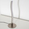 Leuchten-Direkt Wave table lamp LED stainless steel, 1-light source