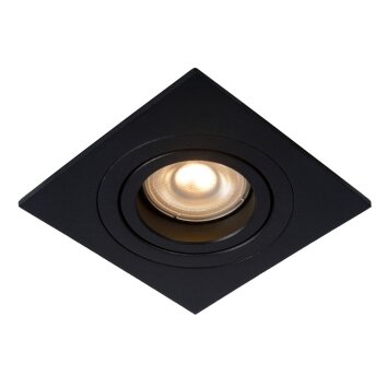 Lucide TUBE Recessed Spotlight black, 1-light source