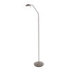Steinhauer MEXLITE Floor Lamp LED stainless steel, 1-light source
