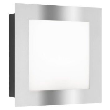 LCD NEUSTRELITZ Outdoor Wall Light black, 1-light source, Motion sensor