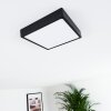 KRAGOS Ceiling Light LED black, white, 1-light source