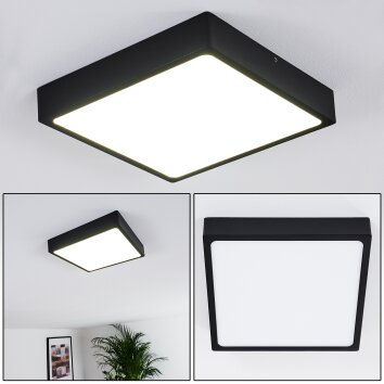 KRAGOS Ceiling Light LED black, white, 1-light source