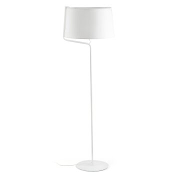 Faro Barcelona Berni Floor Lamp white, 1-light source