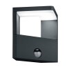Trio Ganges outdoor wall light LED anthracite, 1-light source, Motion sensor