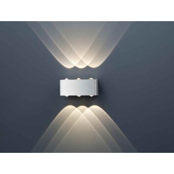 Trio ABERDEEN wall light LED matt nickel, 6-light sources